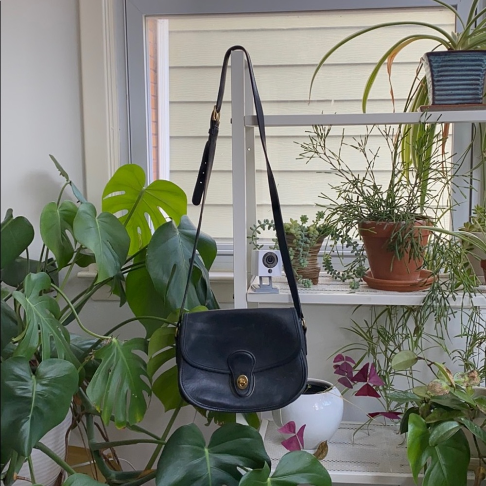 Vintage classic coach satchel bag
